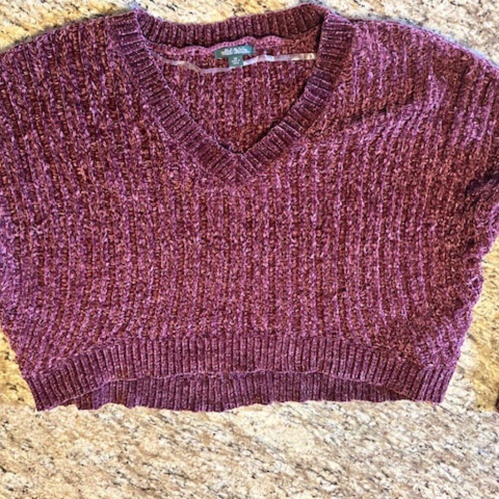 Maroon Wild Fable Sweater 8320 - Picture 7 of 8